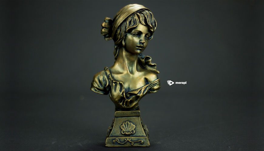 Imitação de Bronze em Gesso